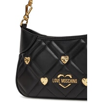 LOVE MOSCHINO SWEET STUDS Umh&auml;ngetasche mit Schultergurt Schwarz - Damentaschen - 4