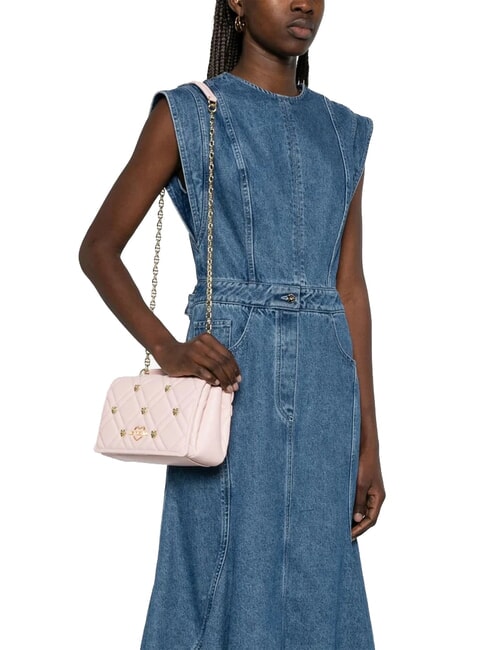 SWEET STUDS Umh&auml;ngetasche mit Kette Gesichtspuder - Damentaschen