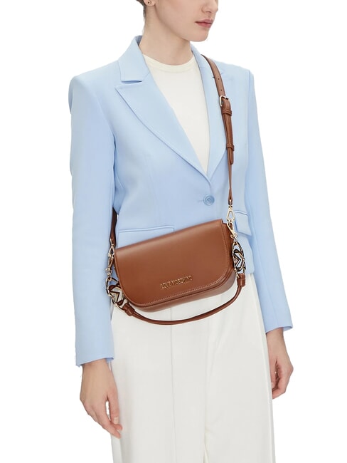 JEWEL Umh&auml;ngetasche mit Schultergurt Kamel - Damentaschen