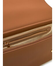 LOVE MOSCHINO LAMINATED BOLD LOVE Umh&auml;ngetasche mit &Uuml;berschlag Kamel - Damentaschen - 5