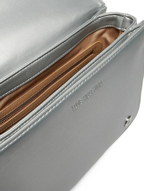 BOLD LOVE Umh&auml;ngetasche mit Kettengriffen Silber - Damentaschen