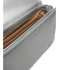 LOVE MOSCHINO BOLD LOVE Umh&auml;ngetasche mit Kettengriffen Silber - Damentaschen - 4