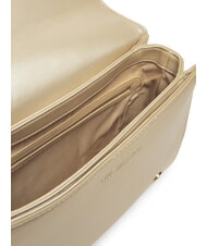 LOVE MOSCHINO BOLD LOVE Umh&auml;ngetasche mit Kettengriffen Gold - Damentaschen - 4