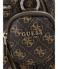 GUESS POWER PLAY 2 Rucksack mit Tasche und Beutel braun - Damentaschen - 3