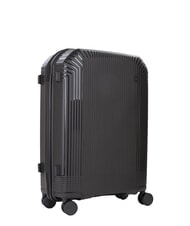 MARIO VALENTINO WOOD Mittelgro&szlig;er Trolley Schwarz - Harte Trolleys - 3