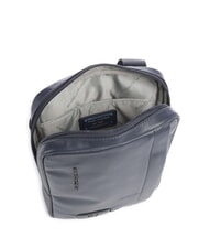 PIQUADRO W137 Ledertasche Blau - Umh&auml;ngetaschen Herren - 3
