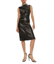 CALVIN KLEIN CK JEANS Knielanges &auml;rmelloses Kleid ck schwarz - Damenkleider - 3