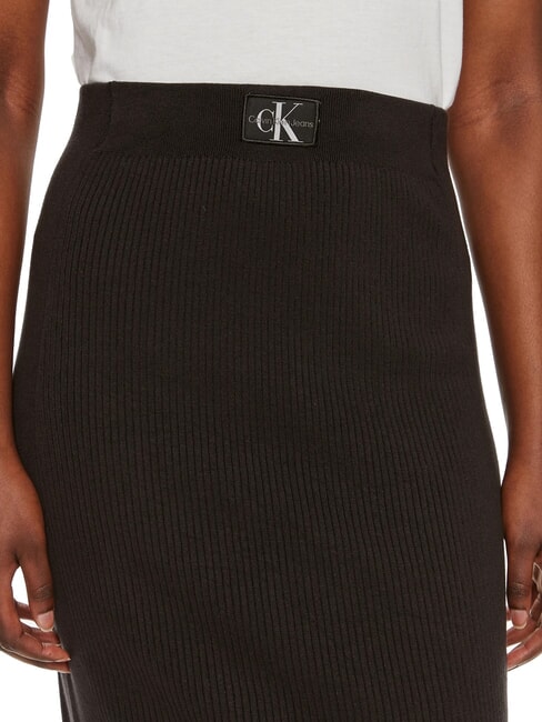 CK JEANS Stretch-Midirock ck schwarz - Damenr&ouml;cke