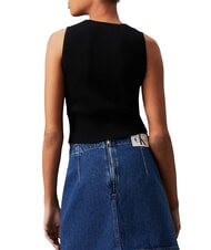 CALVIN KLEIN CK JEANS Geripptes Tanktop - T-Shirts und Tops f&uuml;r Damen