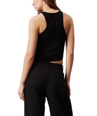 CALVIN KLEIN CK JEANS Asymmetrisches Tanktop ck schwarz - T-Shirts und Tops f&uuml;r Damen - 2