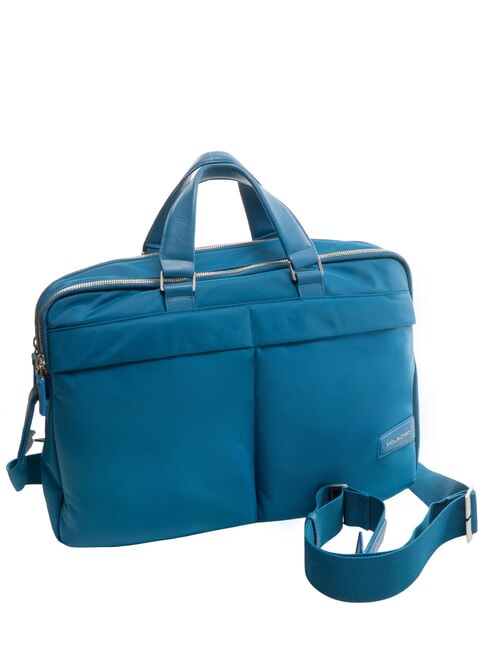PQ-RY 15,6" Laptop-Aktentasche blaugr&uuml;n - Arbeitstaschen