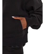 CALVIN KLEIN CK JEANS Rollkragen-Sweatshirt mit durchgehendem Rei&szlig;verschluss ck schwarz - Sweatshirts Damen - 4