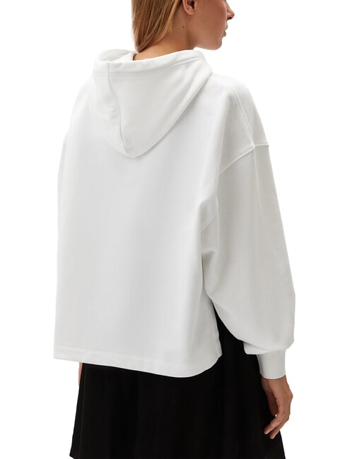 CK JEANS Hoodie mit Print strahlendes Wei&szlig; - Sweatshirts Damen