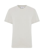 CALVIN KLEIN CK Kurzarm-T-Shirt mit ausgeschnittenem R&uuml;cken Sandkiesel - T-Shirts und Tops f&uuml;r Damen - 4