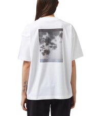 CALVIN KLEIN CK JEANS Relaxed Fit Kurzarm-T-Shirt mit Print - T-Shirts und Tops f&uuml;r Damen