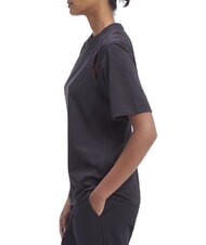 CALVIN KLEIN CK Kurz&auml;rmliges Cut-Out-T-Shirt ck schwarz - T-Shirts und Tops f&uuml;r Damen - 3