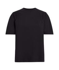 CALVIN KLEIN CK Kurz&auml;rmliges Cut-Out-T-Shirt ck schwarz - T-Shirts und Tops f&uuml;r Damen - 4