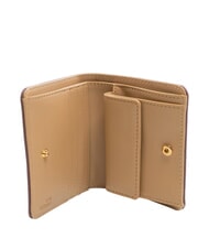 LOVE MOSCHINO LOCKED IN GOLD  Kleine Brieftasche Wein - Brieftaschen Damen - 2