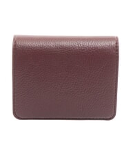 LOVE MOSCHINO LOCKED IN GOLD  Kleine Brieftasche Wein - Brieftaschen Damen - 3