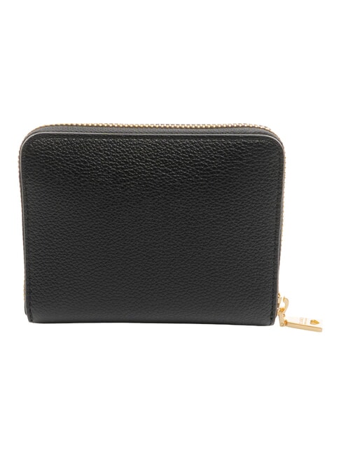 LETTERING Geldb&ouml;rse mit Rundum-Rei&szlig;verschluss Schwarz - Brieftaschen Damen