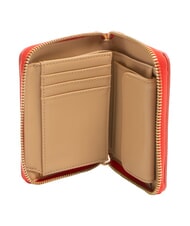 LOVE MOSCHINO LETTERING Geldb&ouml;rse mit Rundum-Rei&szlig;verschluss ROT - Brieftaschen Damen - 2