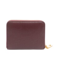 LOVE MOSCHINO LOCKED IN GOLD  Kleine Geldb&ouml;rse mit Rundum-Rei&szlig;verschluss Wein - Brieftaschen Damen - 3