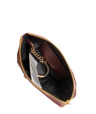 BORBONESE CLASSICA M&uuml;nzetui mit Schl&uuml;sselring Merlot - Schl&uuml;sselanh&auml;nger und Schl&uuml;sseletuis - 2