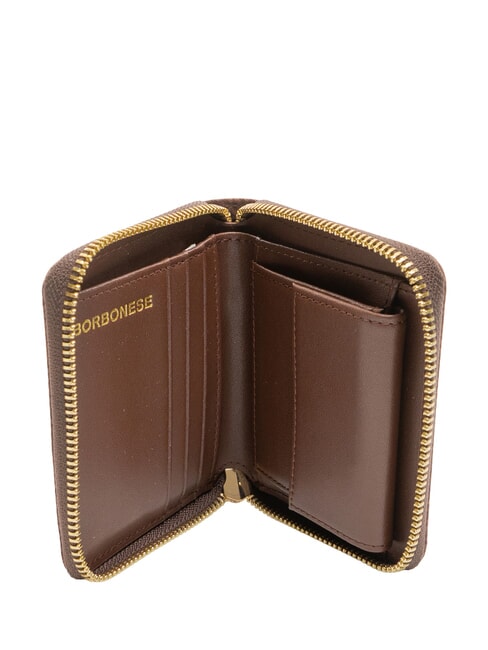 CLASSICA Geldb&ouml;rse mit mittlerem Rei&szlig;verschluss Haselnuss - Reisetaschen