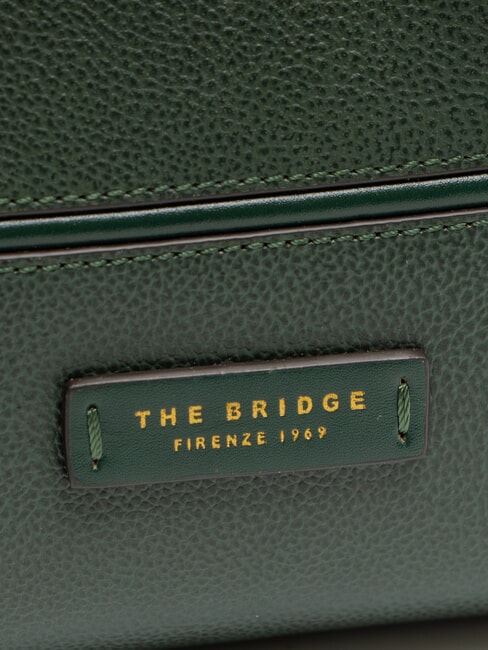 DOMITILLA  Ledersch&ouml;nheit goldfarbener Malachit - Beauty-Case