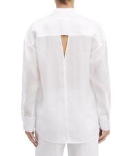 CALVIN KLEIN CK Transparentes Oversize-Cut-Out-Shirt - Damenblusen