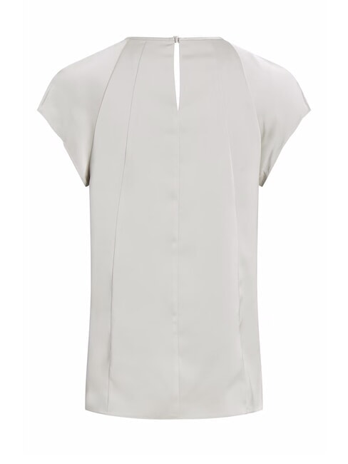 CK Kurzarm-Satinhemd Sandkiesel - Damenblusen