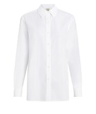 CALVIN KLEIN CK Langarmhemd im Relaxed Fit strahlendes Wei&szlig; - Damenblusen - 4