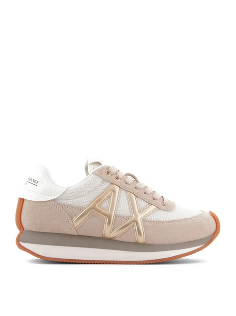 ROYALE SUEDE AIR MESH Turnschuhe Sand + Hellgold - Damenschuhe