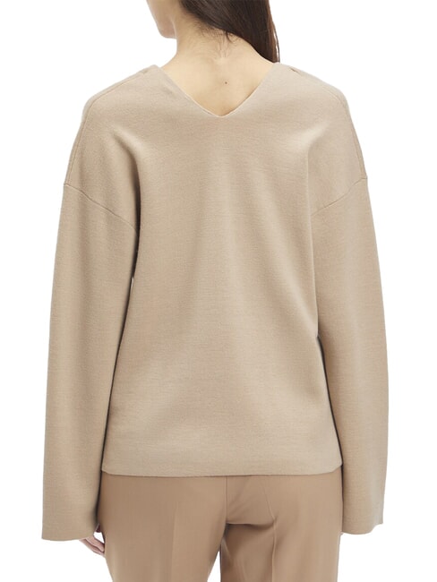CK Pullover mit V-Ausschnitt und weiten &Auml;rmeln Amphora - Damenpullover