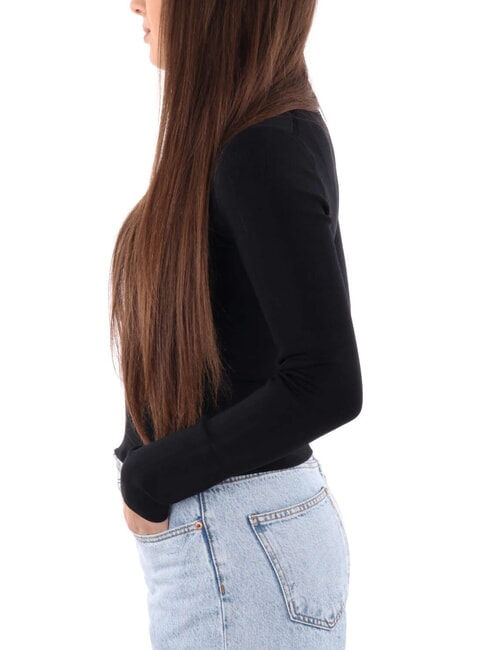 CK JEANS Pullover mit seitlichem Cutout ck schwarz - Damenpullover