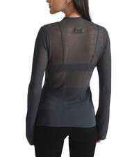 CALVIN KLEIN CK JEANS Transparenter Pullover mit Rundhalsausschnitt - Damenpullover