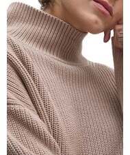 CALVIN KLEIN CK JEANS Rollkragenpullover aus Baumwolle mit entspannter Passform Ziege - Damenpullover - 4