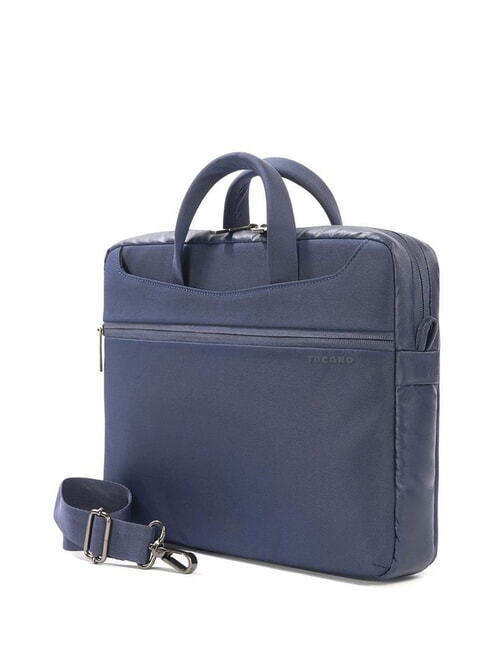 WORK OUT 13" Laptop-Aktentasche mit Schultergurt blau - Arbeitstaschen