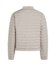 CALVIN KLEIN CK Leichte, kurze Daunensteppjacke Holzasche - Daunenjacken f&uuml;r Damen - 4