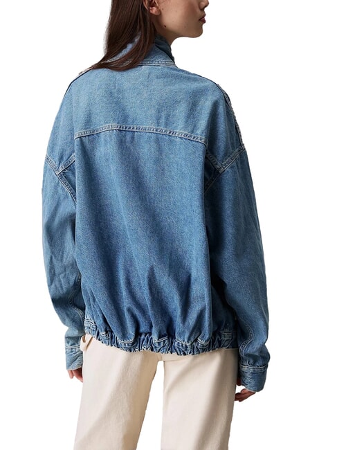 CK JEANS Jeansjacke mit entspannter Passform dunkler Denim - Damenjacken