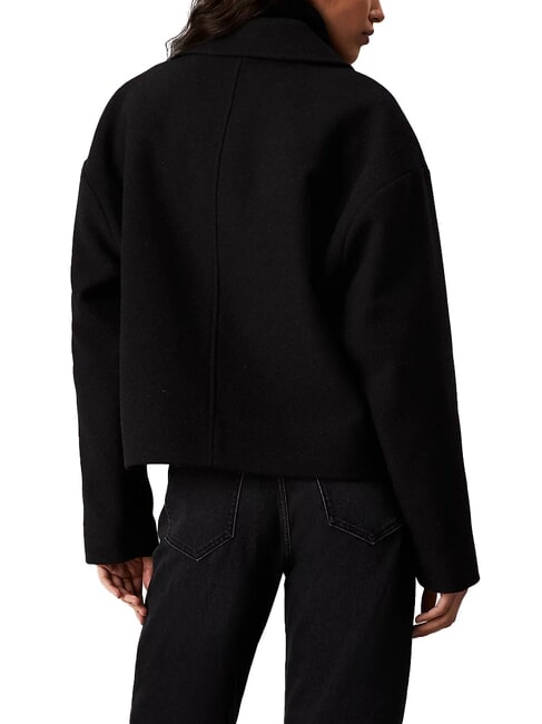 CK JEANS Kurze Jacke aus Wollmischung ck schwarz - Damenjacken