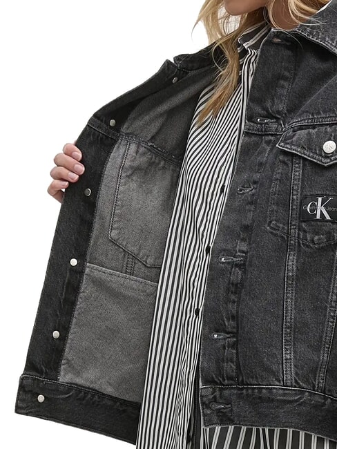 CK JEANS Jeansjacke aus Baumwolle Jeansgrau - Damenjacken