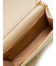 LOVE MOSCHINO LOVE HEART  Umh&auml;ngetasche Elfenbein - Damentaschen - 5