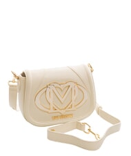 LOVE MOSCHINO LOGO  Mini-Umh&auml;ngetasche Elfenbein - Damentaschen - 2