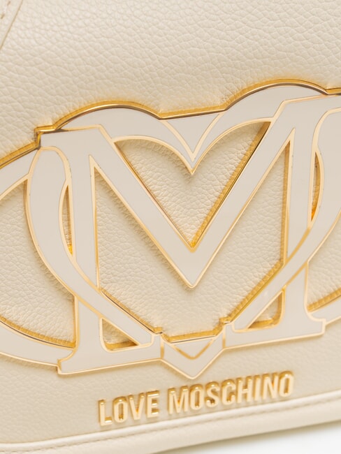 LOGO  Mini-Umh&auml;ngetasche Elfenbein - Damentaschen