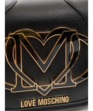 LOVE MOSCHINO LOGO  Mini-Umh&auml;ngetasche Schwarz - Damentaschen - 3