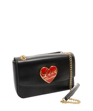 LOVE MOSCHINO LOVE HEART  Umh&auml;ngetasche Schwarz - Damentaschen - 2