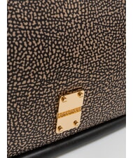 BORBONESE CAHIER Umh&auml;ngetasche, mit Schultergurt OP / NATUR / SCHWARZ - Damentaschen - 3