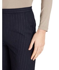 CALVIN KLEIN CK Weite Nadelstreifenhose Nachthimmel / grauer Morgenstreifen - Damenhosen - 3