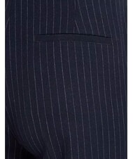 CALVIN KLEIN CK Weite Nadelstreifenhose Nachthimmel / grauer Morgenstreifen - Damenhosen - 4